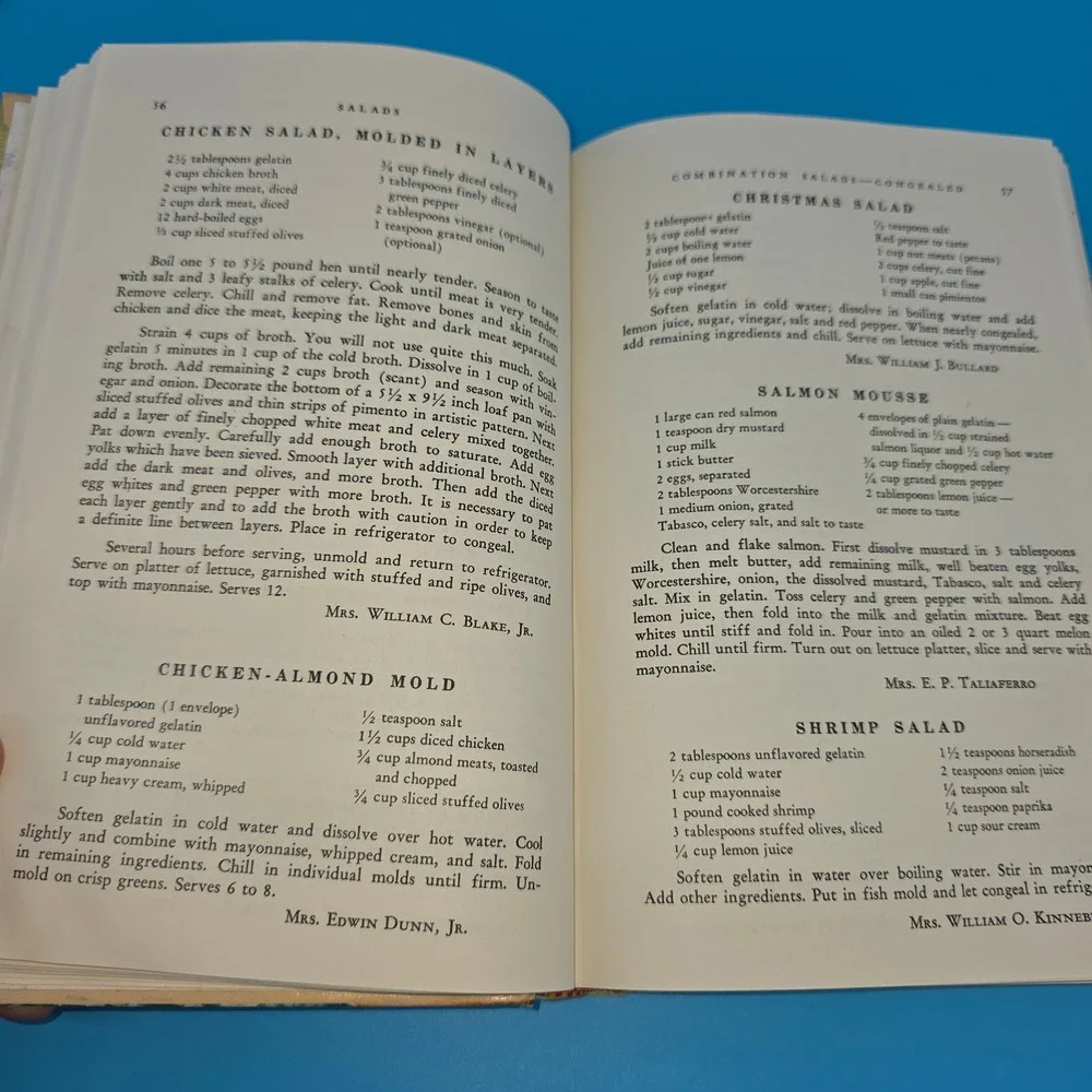 Vintage 1961 Gasparilla Cookbook by The Junior‎ League of Tampa